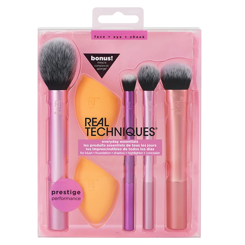 

makeup brushes set for cosmetic foundation powder blush eyeshadow kabuki blending real techniques make up brush beauty tool 1997