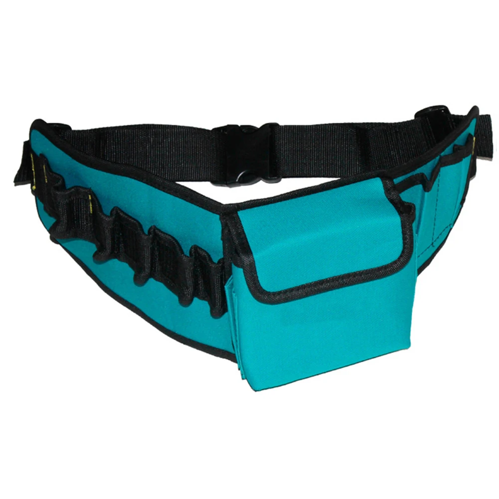 

1Pc Waist Tool Bag Multi-pockets Hand Tool Storage Pouch Waterproof Adjustable Hardware Organizer For Electrician Portabale Tool