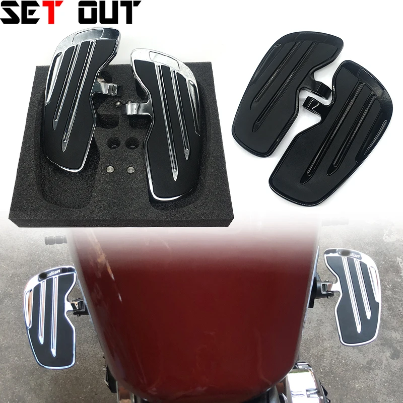 Accessori moto nuovo pedale anteriore modificato pedale 1 paio di per Indian Scout/Sixty/Bobber Scout ets1901 2015-2021
