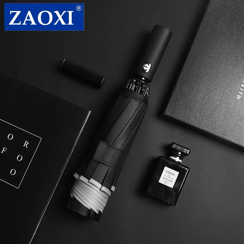 

NEW For Xiaomi Automatic Folding Umbrella Reflective Reverse Sunshade Rain Umbrella Rainy Bumbershoot Aluminum Waterproof Busine