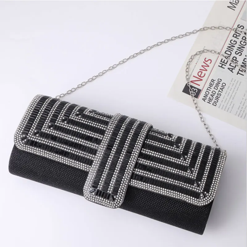 

НОВАЯ шикарная роскошная женская сумка на одно плечо, искусственная Бриллиантовая Банкетная сумка, женская сумка, вечерние сумки, сумка на плечо с цепочкой, кошелек