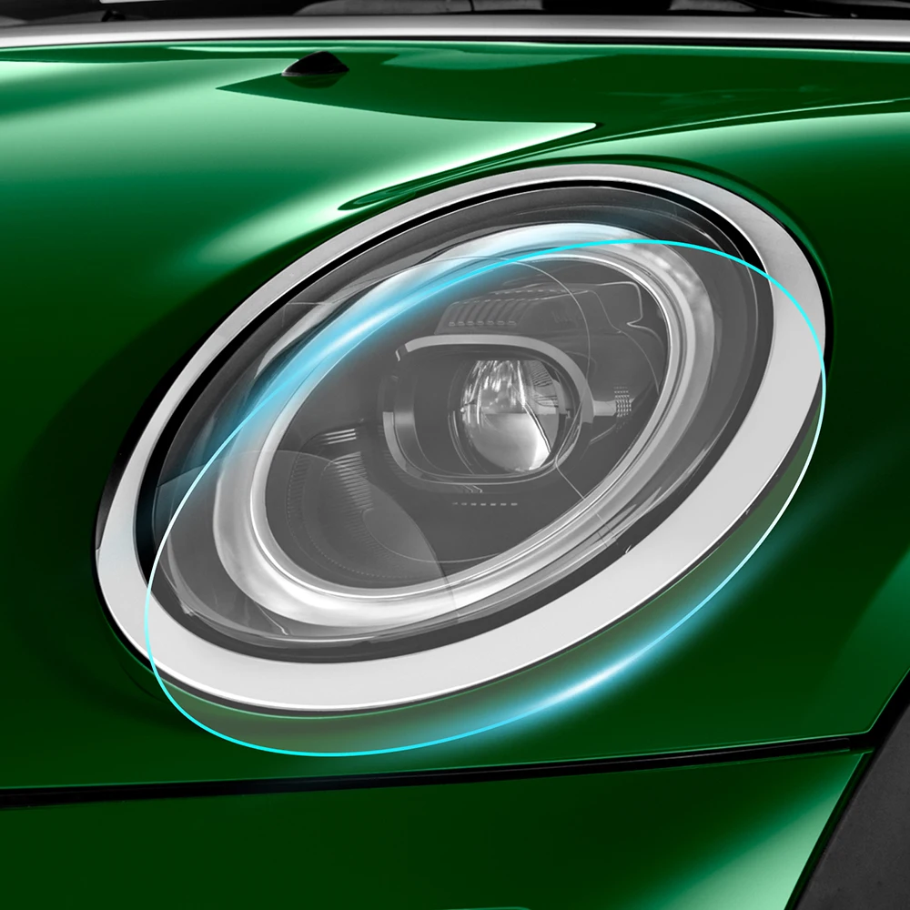 Фото KUNGKIC Защитная пленка для краски для Mini F56 Cooper S 2-Door 2022-2024, прозрачный комплект мил, предварительно отрезанная пленка для фар заднего вида из ТПУ №1