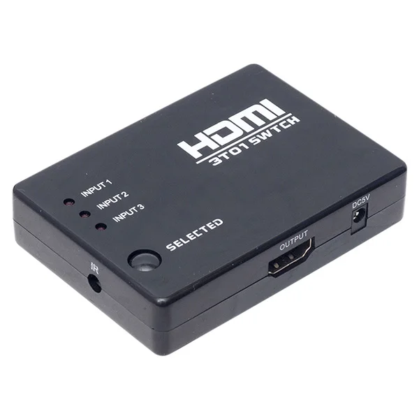 

POWERMASTER PM-6853 3 input 1 double HDMI SWITCHER quick Ethernet desktop