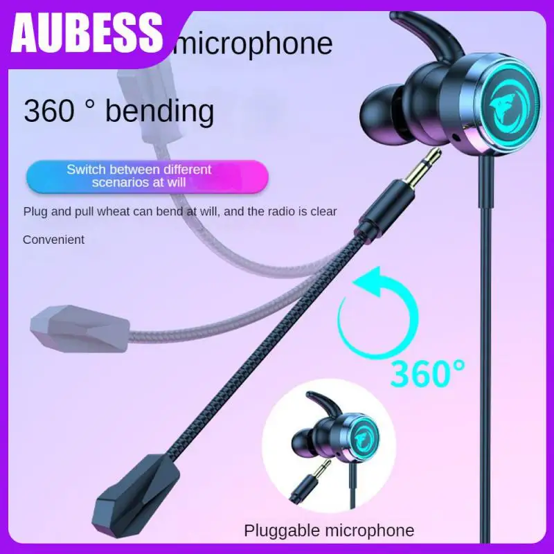 

Stable Type C Earphones Black Sport Earphones Charging In-ear Gaming Headset With Microphone Consumer Electronics Stereo Bass