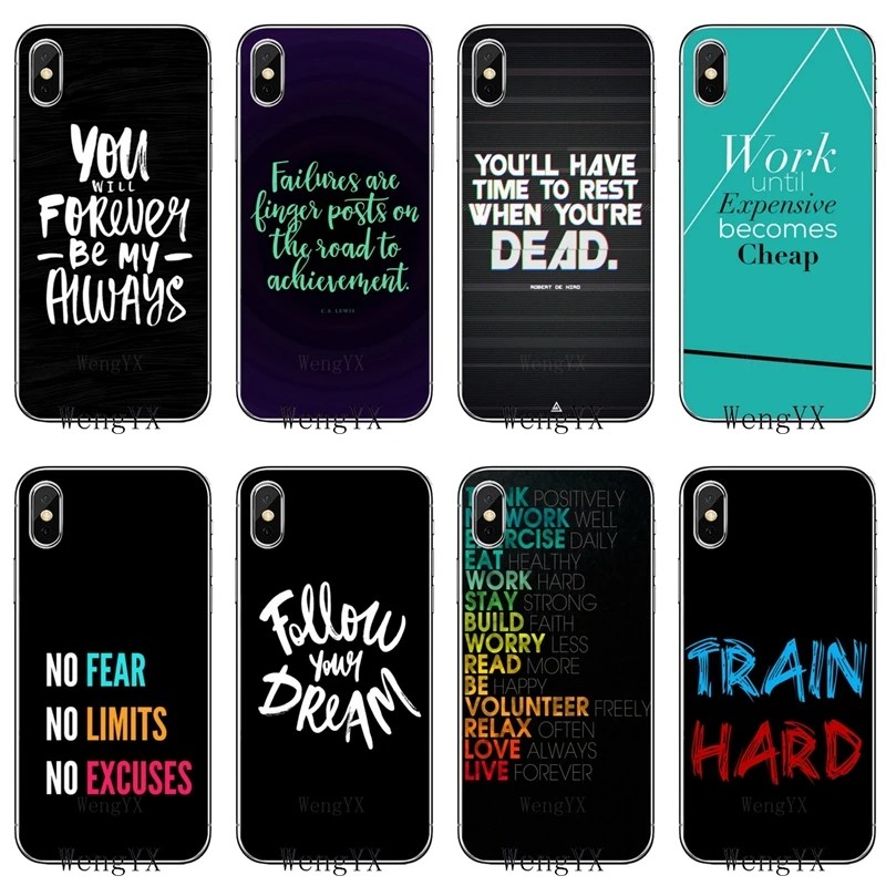 Мягкий чехол для телефона iPhone 13 12 11 Pro Mini XS Max XR X 8 7 Plus 6 6S 5 ярдов SE 2020 с надписью