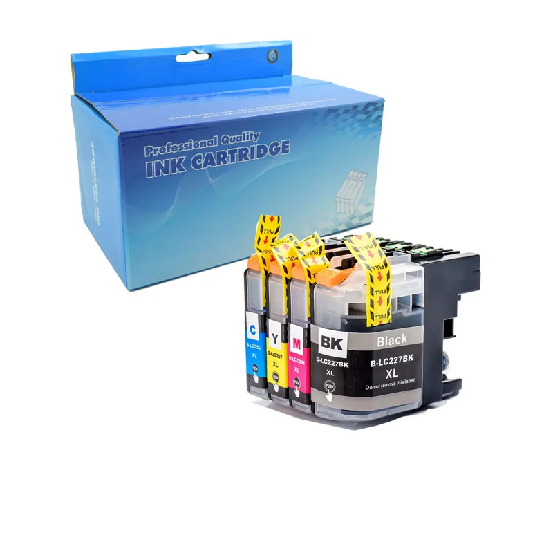 

4Pack Compatible Ink Cartridge for LC227XL LC225XL LC227 LC225 for Brother DCP-J4120DW MFC-J4420DW MFC-J4620DW MFC-J4625DW