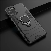 armor shockproof case for oneplus 8t 9 8 7 pro 9r 10r nord ce 2 lite n20 n10 5g hard pc tpu bumper metal ring stand back cover