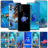 cute finding nemo dory phone case for samsung a01 a02 a03s a11 a12 a13 a21s a22 a31 a32 a41 a42 a51 4g 5g silicone case