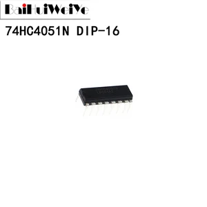 10PCS SN74HC4051N 74HC4051N CD74HC4051E DIP-16 Multiplexer Demultiplexer New Good Quality Chipset