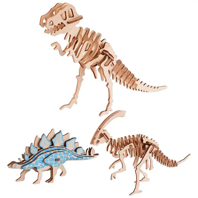 S Model Skeleton Assembly Set Dino Fossil Making For Kids