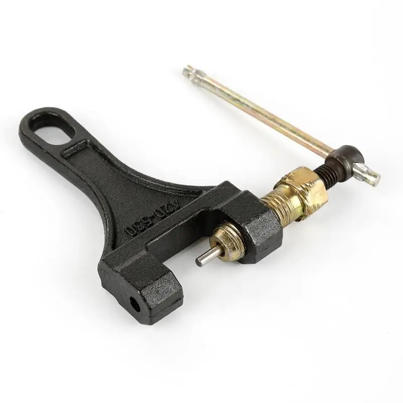 

1oc Motorcycle Chain Breaker Link Removal Splitter Tricycle Bicycle Chain Cutter Riveting Tool Motorbike Repair Tools 420-530
