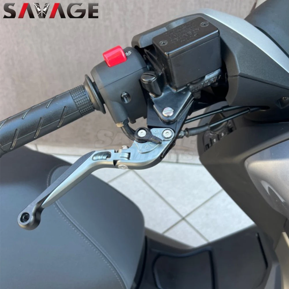 Фото X-ADV 750 2025 складные тормозные рычаги сцепления для Honda FORZA 750 NSS750 2023, регулируемые выдвижные передние ручки управления мотоцикла №2