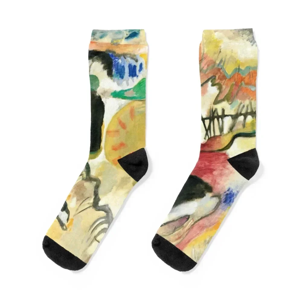 Кандинский сад любви II абстрактные носки произвольной формы для гольфа мужские