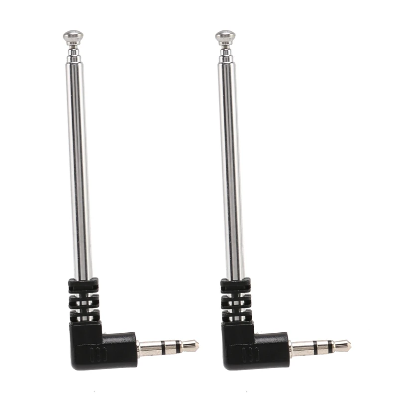 

NEW-3Pcs 3.5Mm Retractable FM Radio Antenna For Mobile Cell Phone