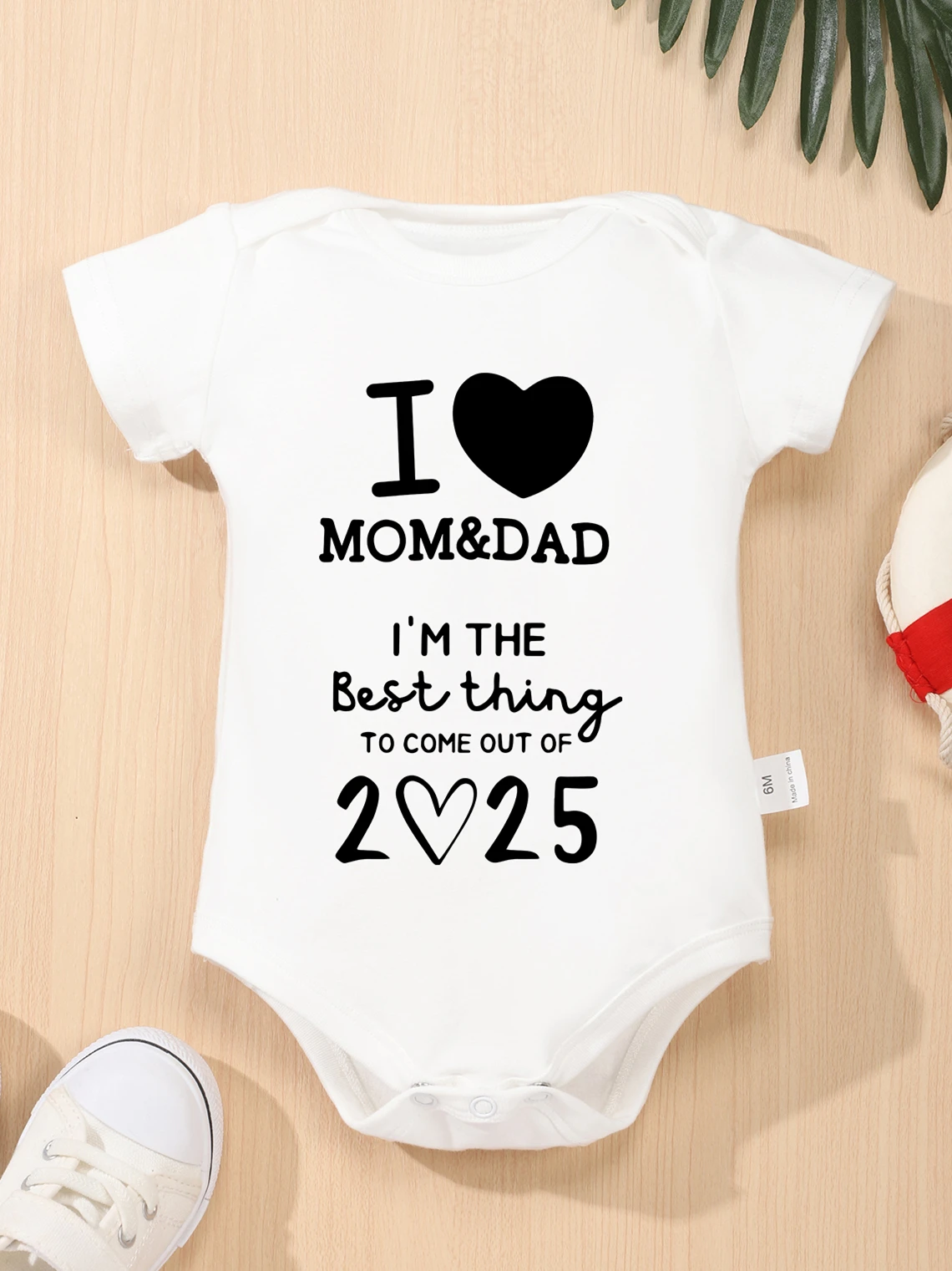 I LOVE MOM &amp DAD Baby Boy Girls Clothes High Quality Comfy Soft Newborn Stuff Cotton Summer Infant Bodysuits One-pieces