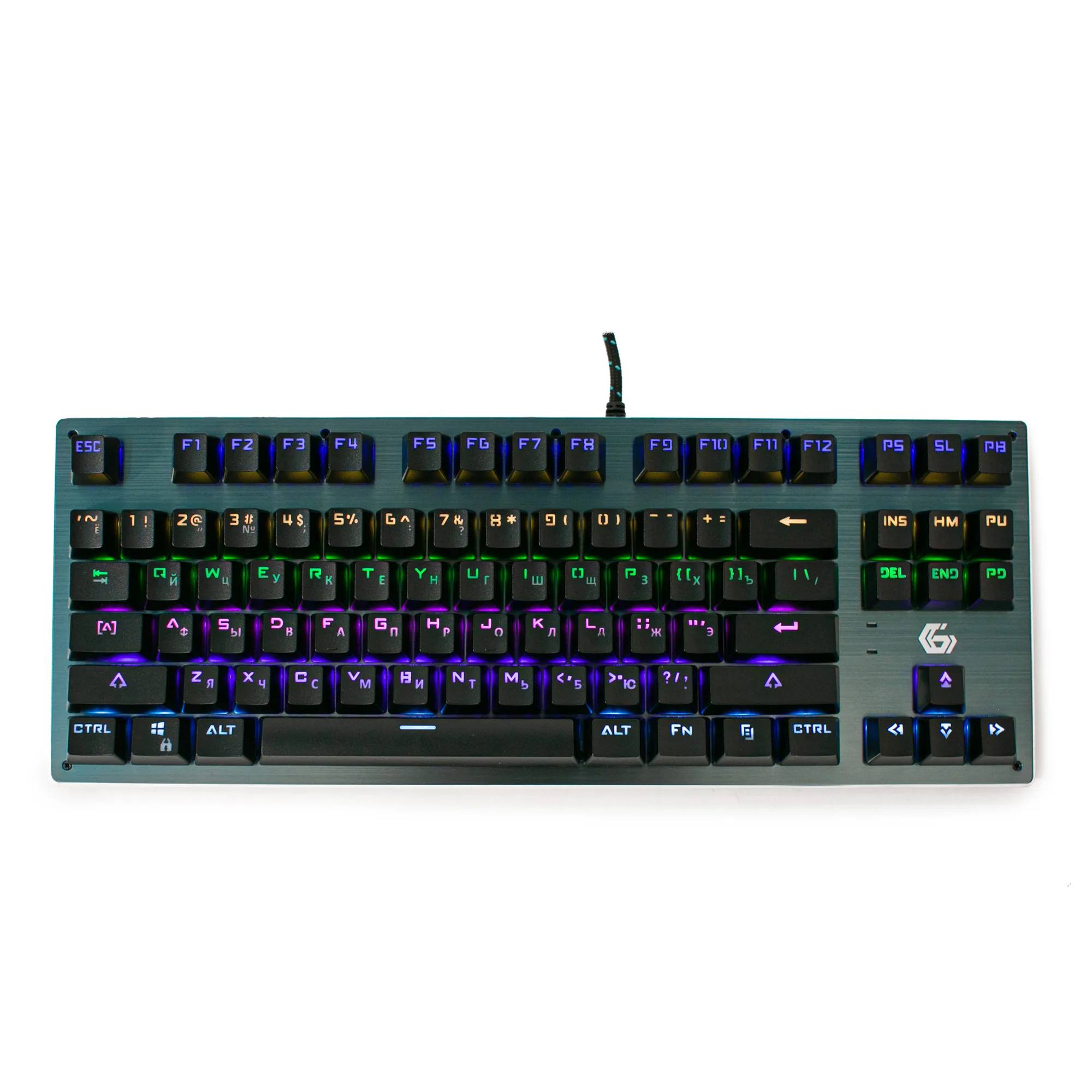 

Игровая клавиатура проводная Gembird KB-G540L, (Outemu Blue), черный