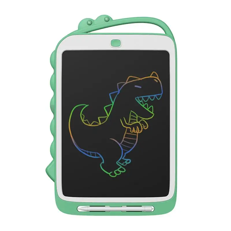 

LCD Writing Doodle Board Drop-resistant 10 Dinosaur Drawing Doodle Board Drawing Tablet Dinosaur Blackboard Dinosaur Games Boy