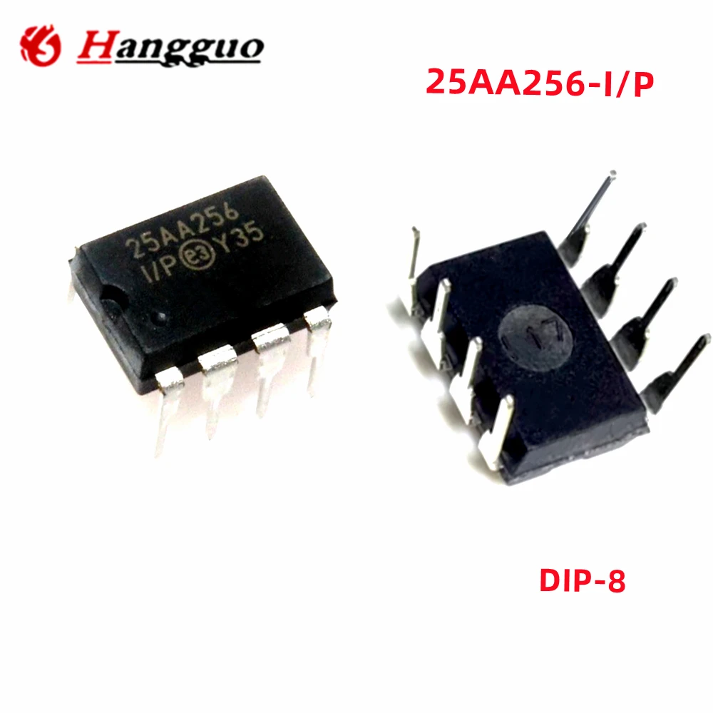 Оригинальный микросхема 25AA256-I/P 25AA256 DIP-8, 1 шт./партия