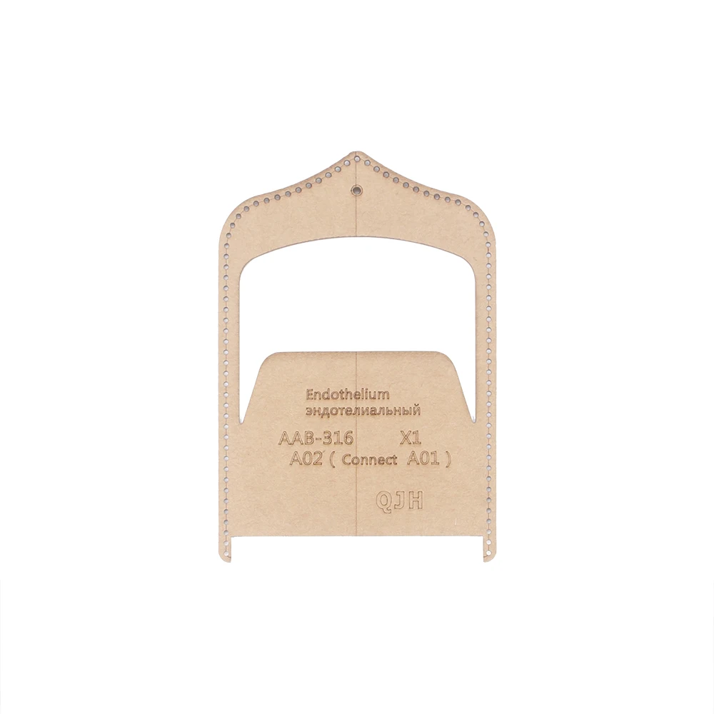 

QJH Manual DIY Change Card Bag Acrylic Version Drawing Production Template