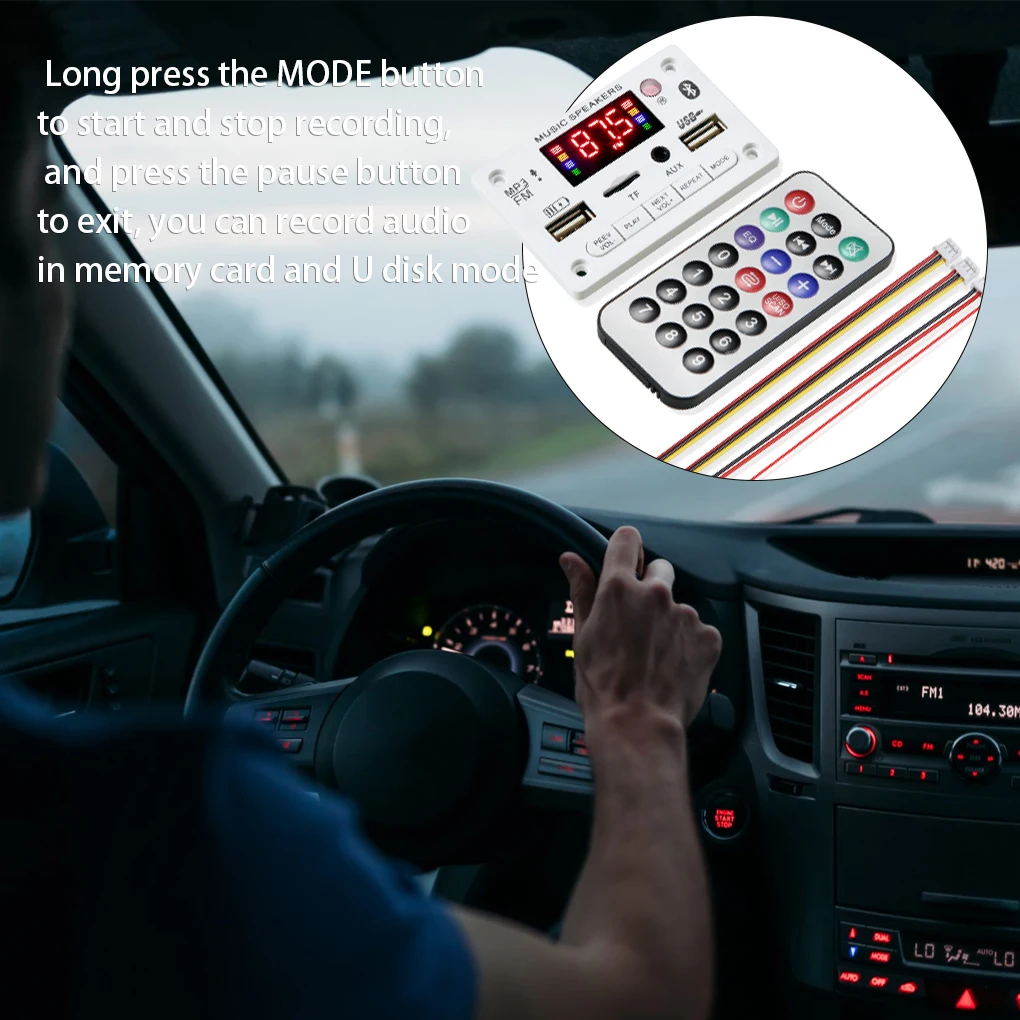 Плата декодирования Bluetooth-совместимый беспроводной модуль записи