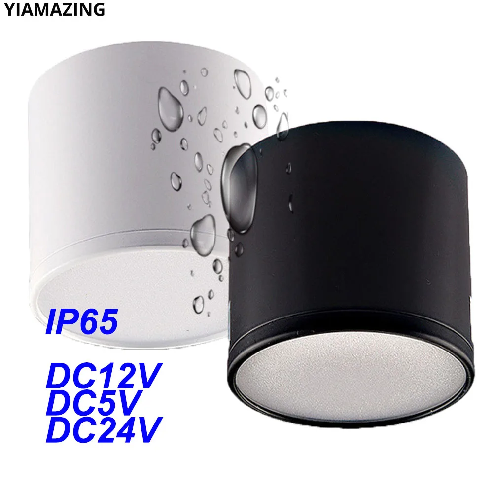 Светильник настенный, 5 В, 12 В, 24 в пост. Тока, IP65, 7/9/12/15/18 Вт