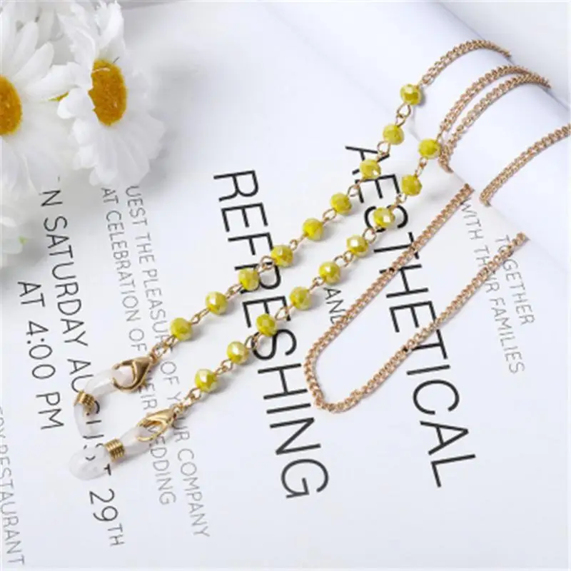 

Eyewear Cord Holder 70cmx5mm Wide Compatibility Durable Easy To Operate Non-slip Glasses Accessories Fashion Mask Chains 10g
