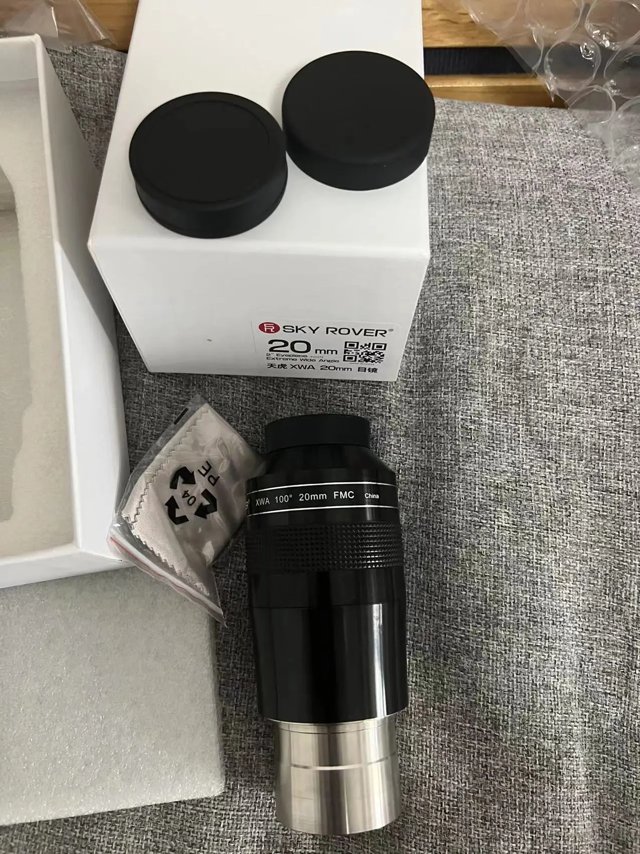 Sky Rover Xwa 20 мм Telescoop Oculair Ultrawide Hoek Fmc 100 Graden Astr Fisk Accessoire