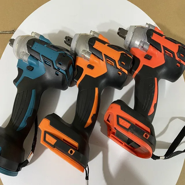 Electric Impact Wrench Brushless Cordless Electric Wrench 1/2 inch Compatible Makita 18V Battery Screwdriver Power Tools 5