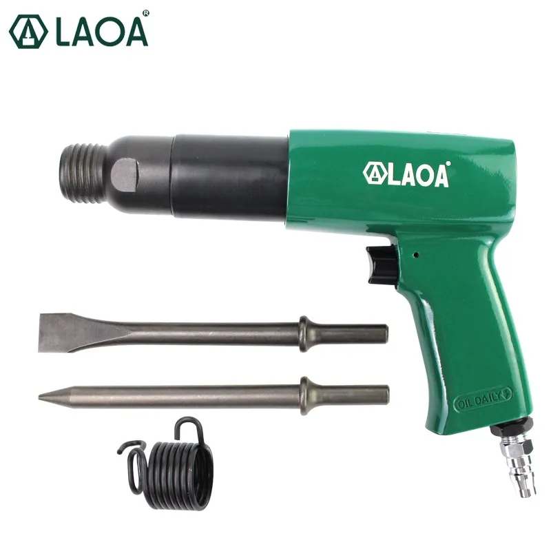 

LAOA 6CFM Powerful Pneumatic Chipping Hammer for Vehicle Repairing Air-hammer Jack Hammer for Bridge Contruction Air Draft