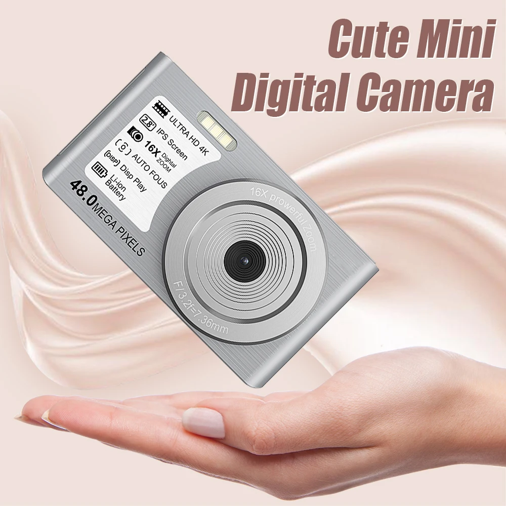Small Digital Camera 4K 2.8