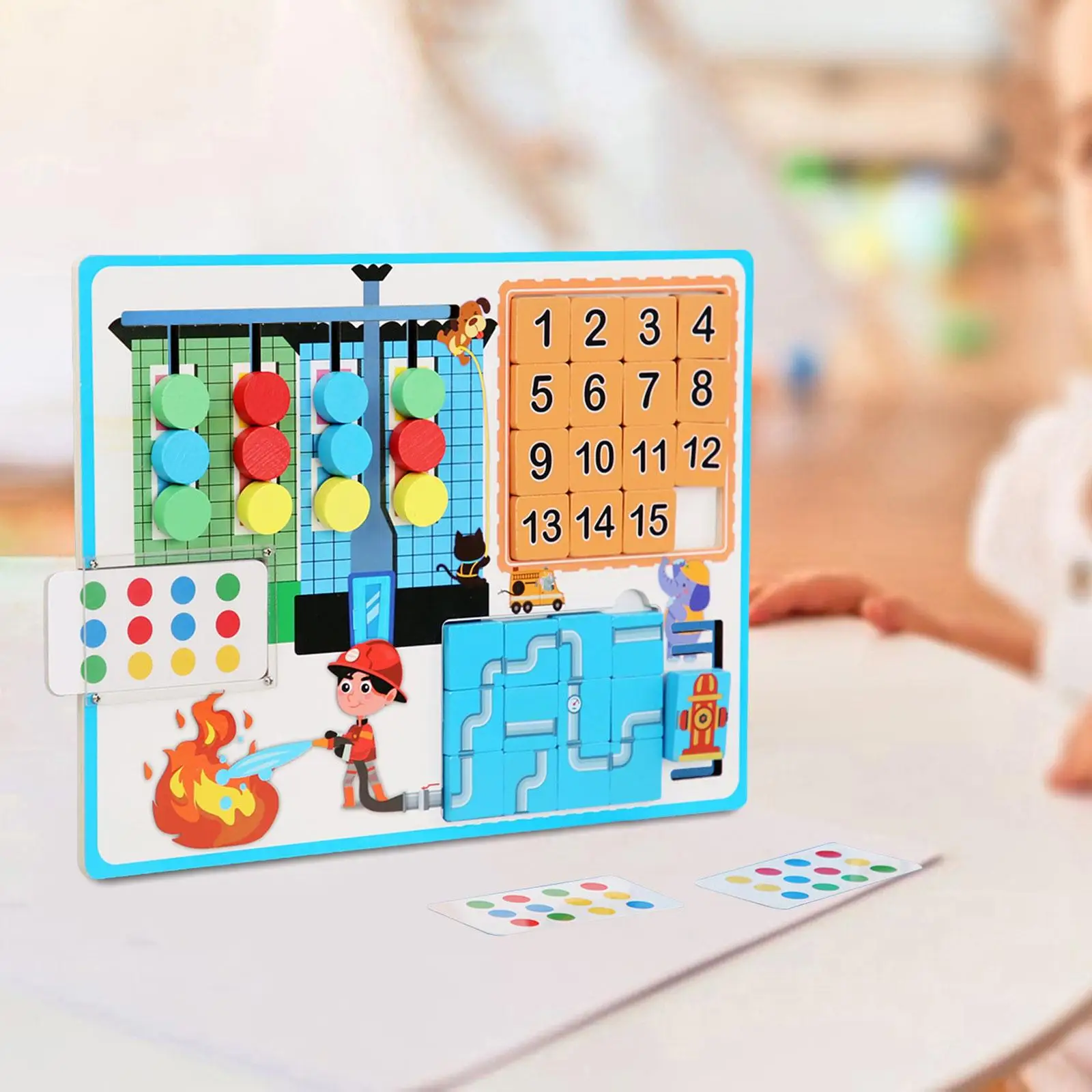 

3 in 1 Learning Educational Set Puzzles for Kids Gifts Fine Motor Skills