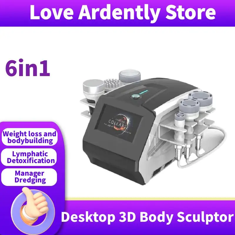 

Newest 40K Ultrasonic Vacuum Cavitation System 80K Cavitation RF Machine Fat Burning Body Sculpting Machine