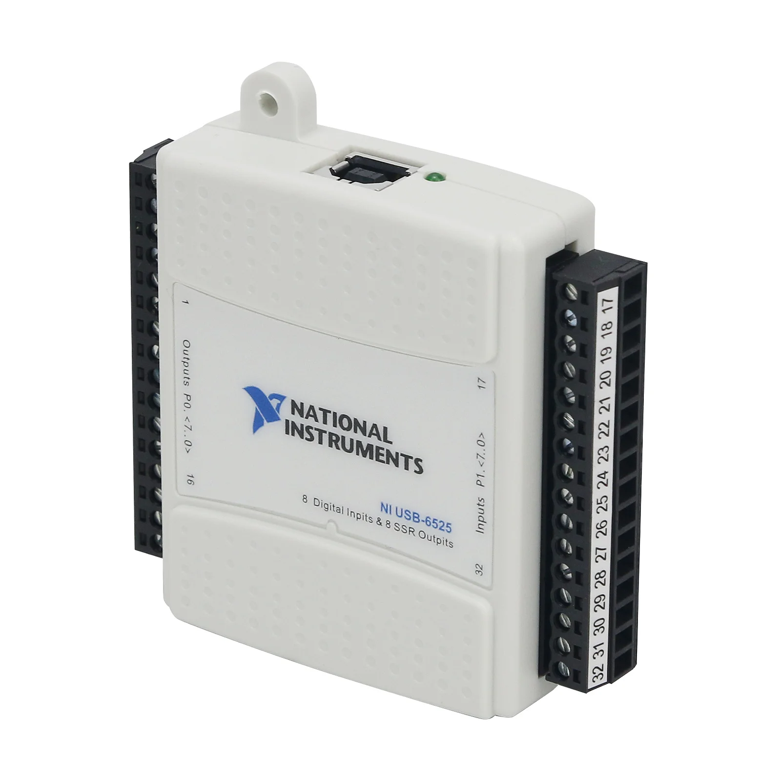 Фото Новая USB-6525 DAQ USB-карта для сбора данных 779640-01, цифровой модуль ввода/вывода с 8 цифровыми входами и 8 SSR-выходами для NI №3