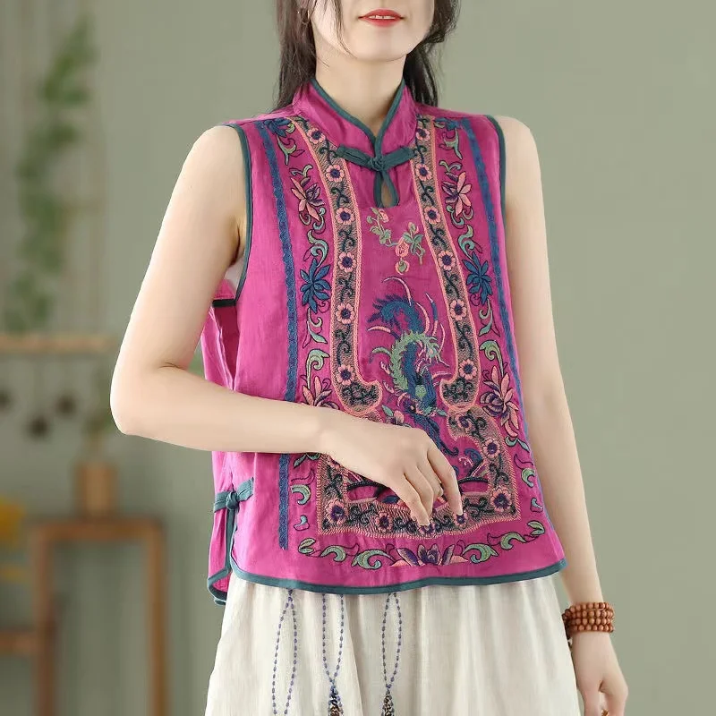 Рисунок 4 - Женский ретро-жилет из хлопка и