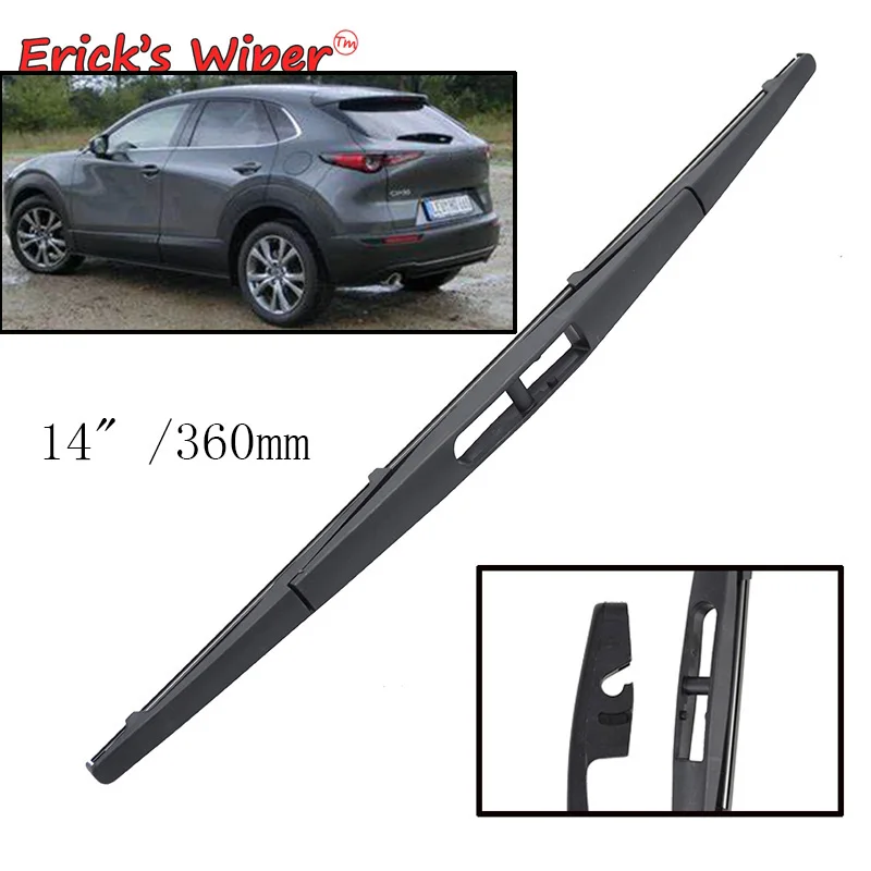 

Щетка стеклоочистителя Erick's 14 дюймов для Mazda CX-30 CX30 2019-2023, щетка от дождя для очистки лобового стекла и заднего стекла автомобиля