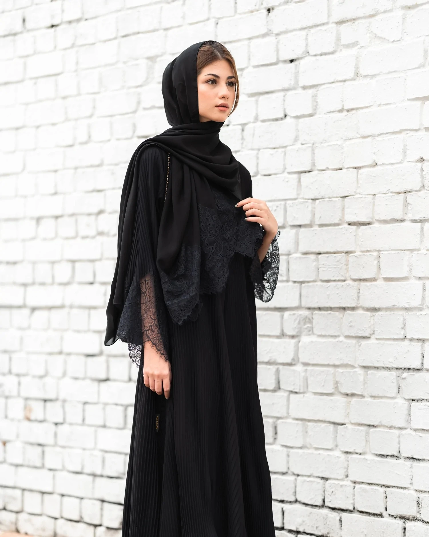 платье женское арабская одежда женская Рамадан однотонная плиссированная абайя