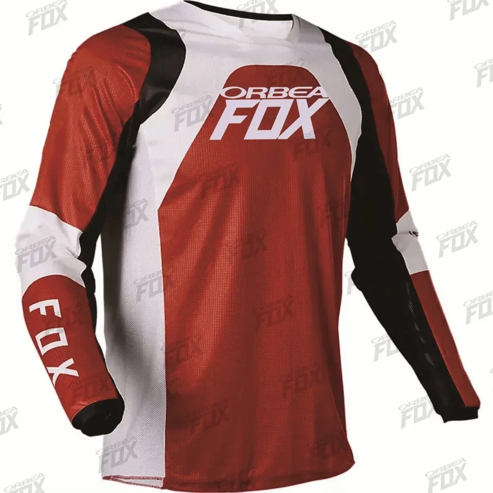 

Рубашка для мотокросса горнолыжного спорта ORBEA FOX, Джерси для езды на мотоцикле и велосипеде, веломайка