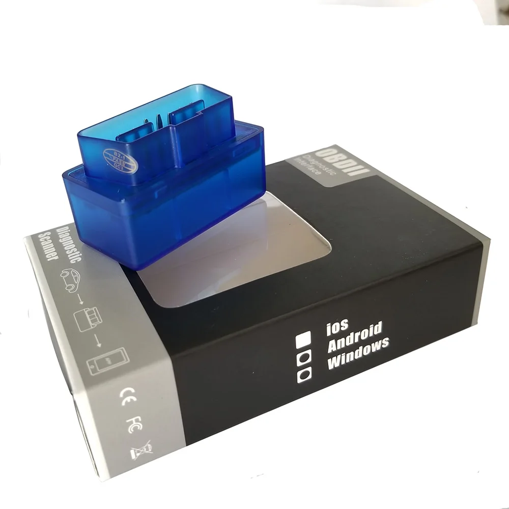 Автомобильный мини-сканер OBD2 ELM327 с Bluetooth совместимый Real V1.5 PIC18F25K80 Android PC ELM 327 1 5 25K80 |
