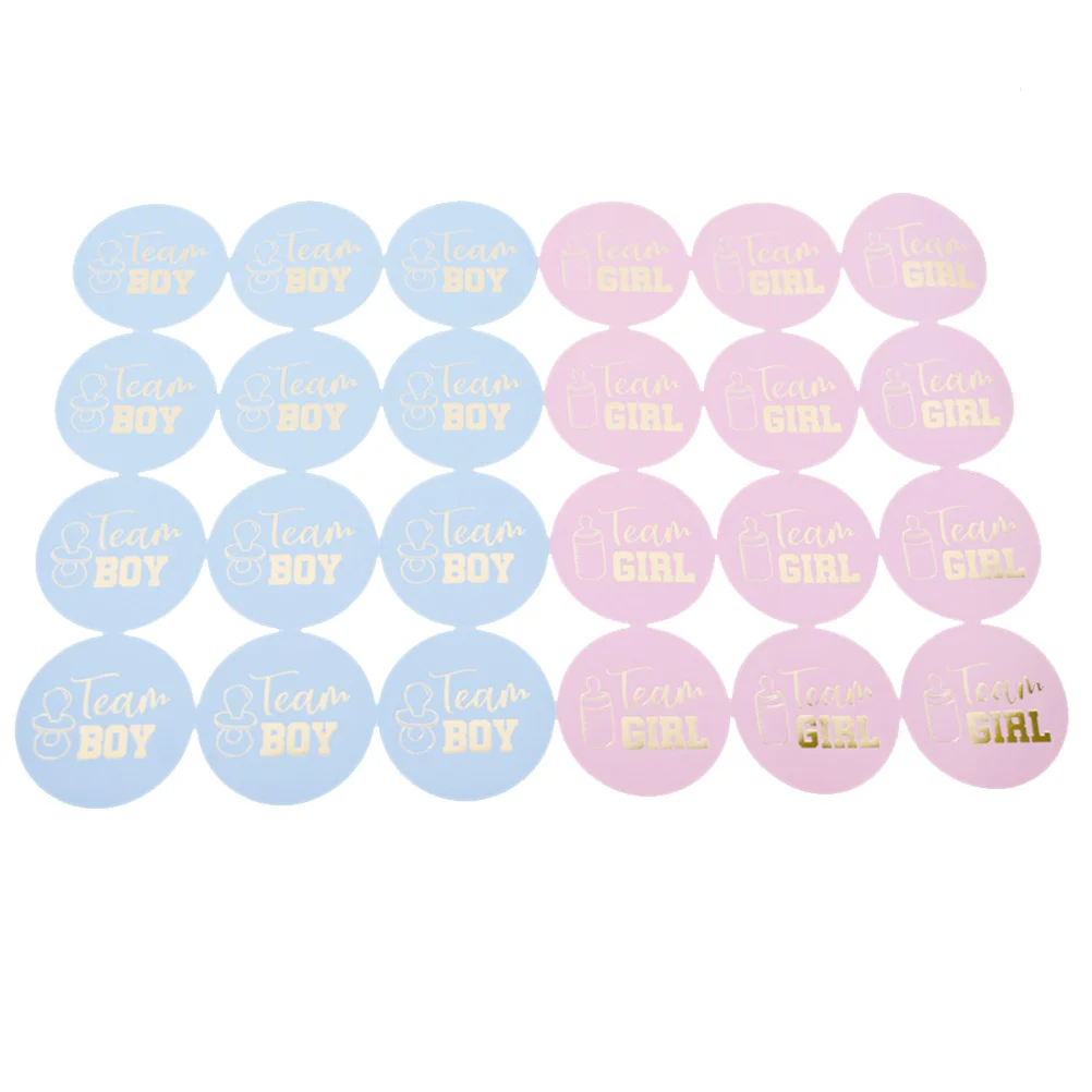 

48 Pcs Sticker Kid Vote Adhesive Beautiful Dot Stickers Pretty Activity Men Women
