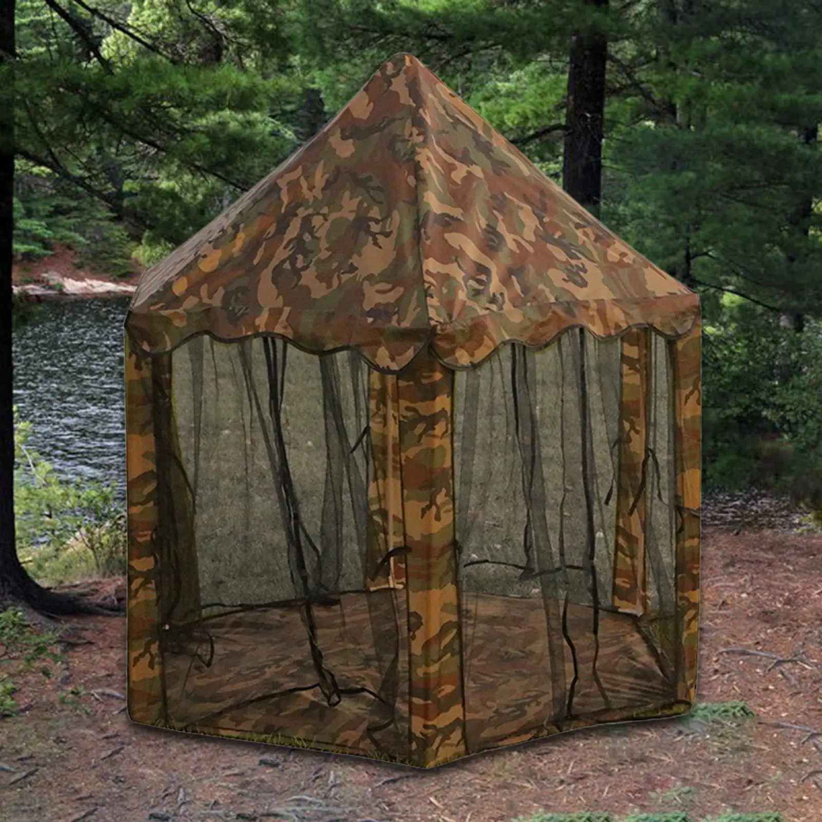 

Tent Windproof Multifunctional Ultralight Net for Camping Hunting Adults