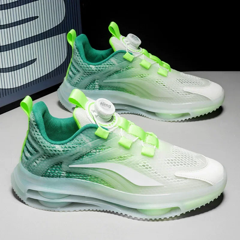 Модные повседневные универсальные мужские кроссовки на мягкой подошве с дышащей