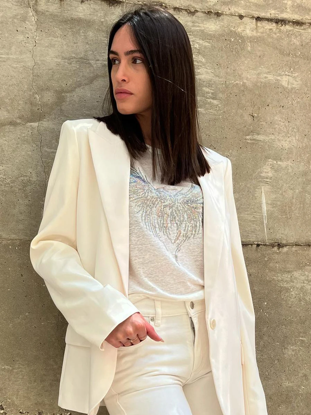 

Beading Eagle Linen T-Shirt Women 2022 Summer Cotton Thin Cotton T Shirts Casual Fashion Hipster Clothes Creativity Tshirt Tops