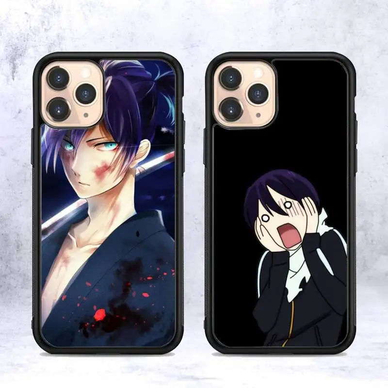 

Babaite Japanese Yato Noragami Anime Phone Case Silicone PC+TPU Case for iPhone 11 12 13 Pro Max 8 7 6 Plus X SE XR Hard Fundas