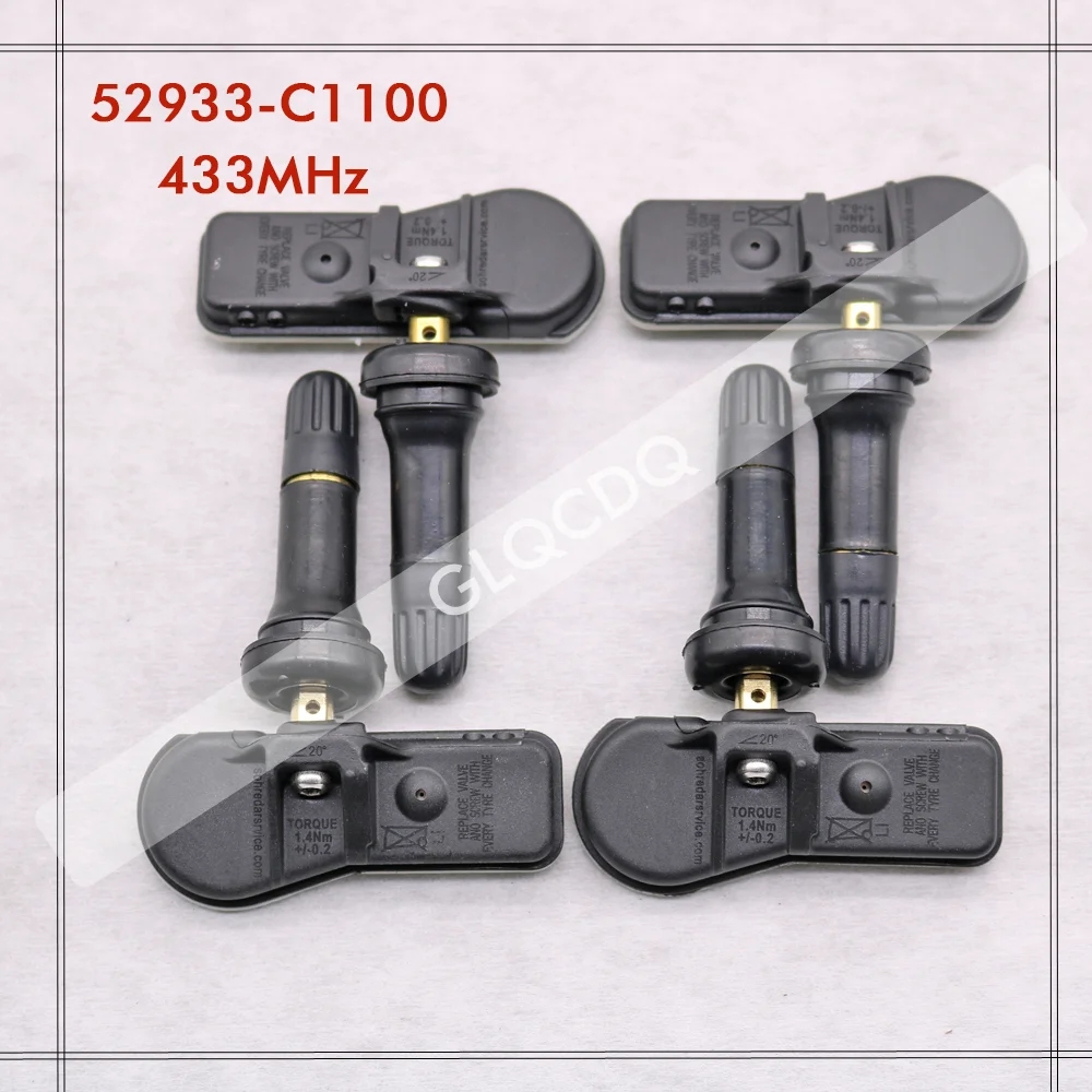 

ДАТЧИК TPMS ДЛЯ HYUNDAI I20 (GB) 2014-2021 ДАТЧИК ДАВЛЕНИЯ В ШИНА HYUNDAI TPMS 433 МГц 52933-C1100 52933C1100