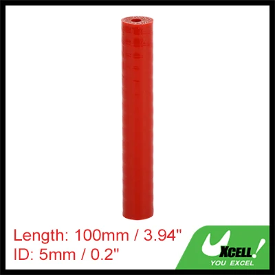 

UXCELL 4 мм 5 мм 6 мм 8 мм ID 76 мм Длина 0 градусов Прямой 4-слойный усиленный высокотемпературный автомобильный силиконовый шланг Шланг охлаждающей жидкости Красный