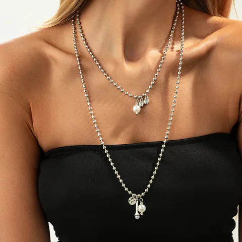 GUOLE Сердцевидные подвески ожерелье