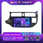 EKIY T900 2din Android 10 автомобильное радио для KIA K3 RIO 2011-2015 мультимедийный видео плеер Carplay DSP GPS Navigaion стерео головное устройство