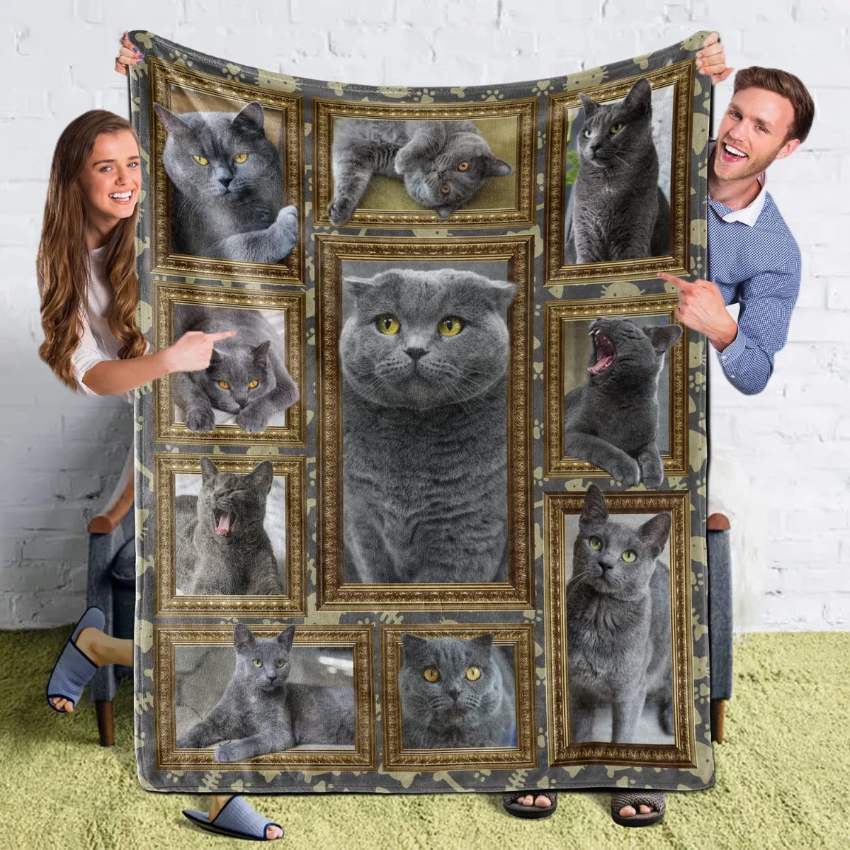 

Fleece Throw Blanket for Couch Sofa, Fuzzy Soft Cozy Blankets and Throws Warm Lightweight Plush Lap Blanket for Women Men