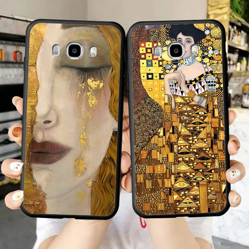 

Kiss by Gustav Klimt Phone Case For Samsung J 7 plus 7core J7 neo J6 plus prime J6 J4 J5 Mobile Cover
