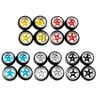 4pcs rubber drift tires wheel rims tyres set for wltoys k969 k989 p929 128 scale high speed drift car accessory spare parts